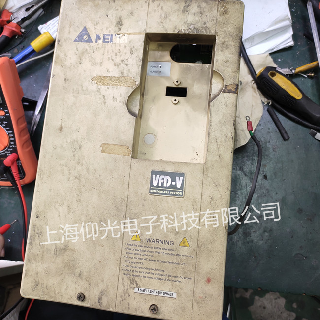 臺達變頻器維修VFD055V43A報OV過電壓修理 免費檢測