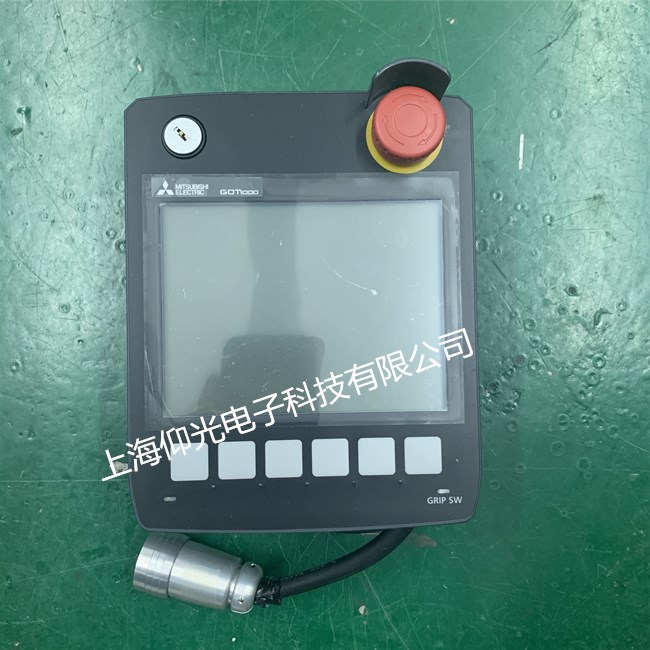 三菱觸摸屏維修GT1450HS-QMBDE觸摸屏手持式花屏故障維修