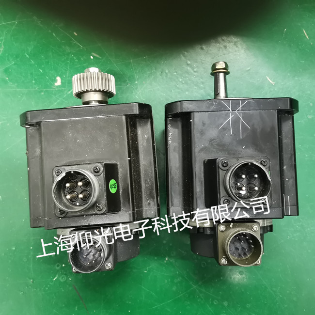 三菱伺服電機(jī)報(bào)警故障維修HC-H102T-A47抱閘卡死修理