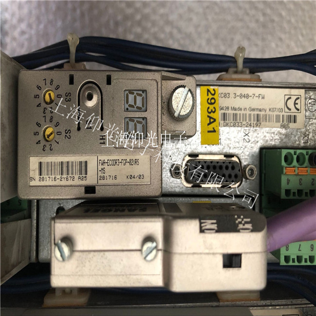 力士樂變頻器DKC04.3-100-7-FW常見故障過載跳閘維修