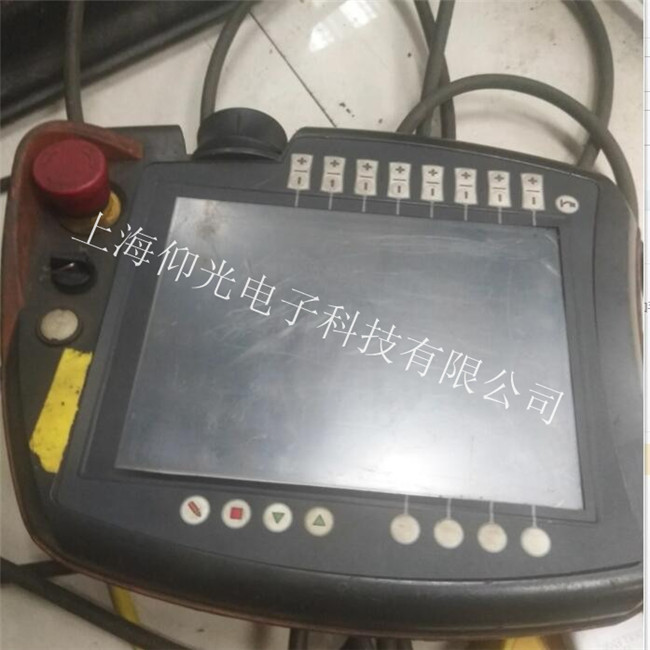 發(fā)那科工業(yè)機(jī)器人示教器A05B-2255-C100觸摸屏觸摸屏和按鍵全部失靈維修