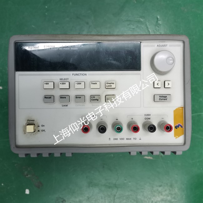 安捷倫直流電源維修,E3631A無法設(shè)置其它電壓輸出維修