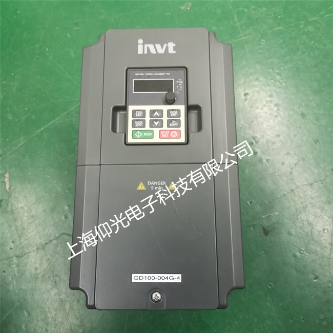 英威騰變頻器維修GD100-004G-4上電顯示OC過(guò)電流維修