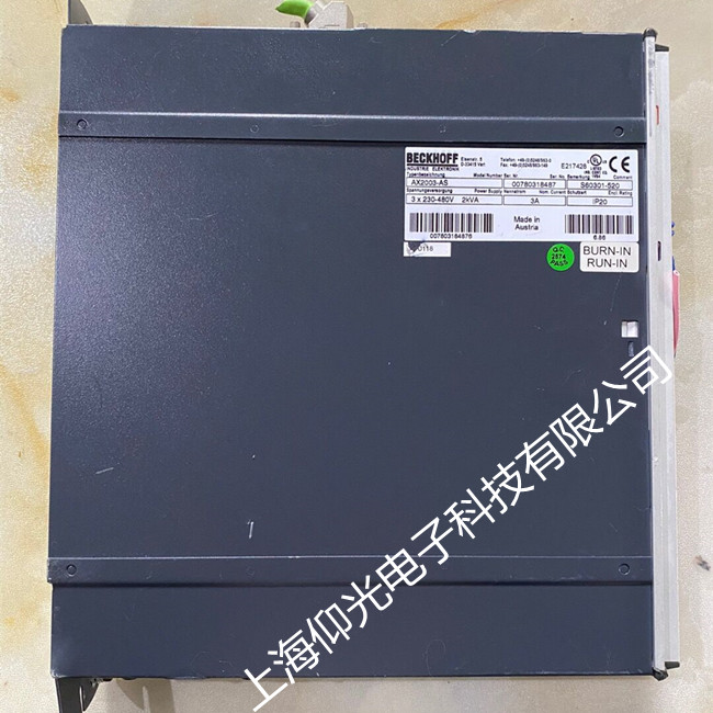 BECKOFF倍福伺服驅(qū)動(dòng)器通電報(bào)警ED40/ED41維修電話