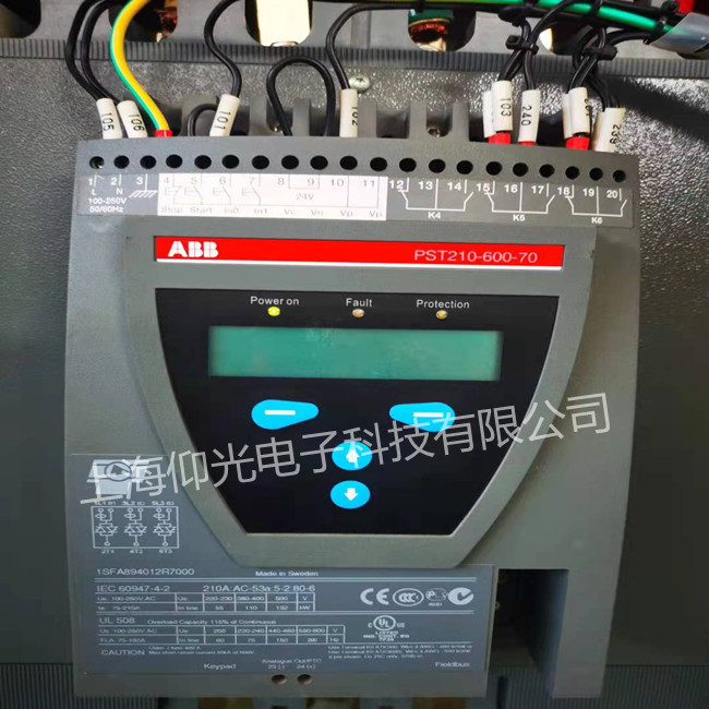 ABB軟啟動(dòng)故障報(bào)警維修