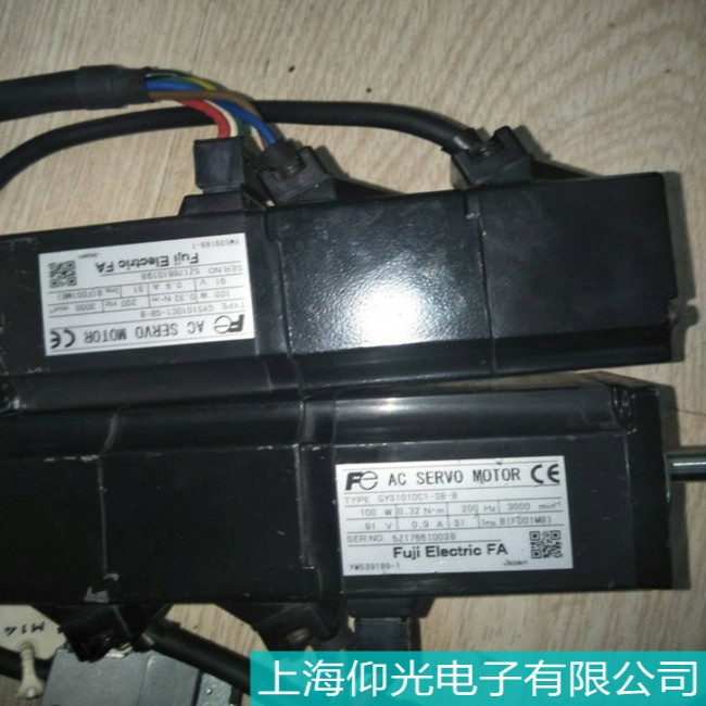 山東富士GYS102DC1-SA-B伺服電機剎車故障分析維修