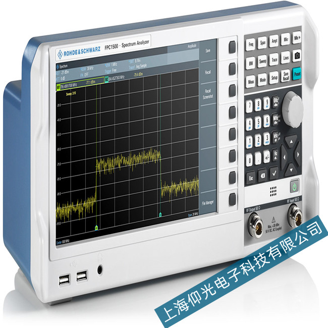 羅德與施瓦茨FPC1500頻譜分析儀黑屏不開(kāi)機(jī)修理