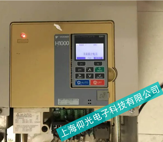 鎮(zhèn)江安川H1000變頻器出現(xiàn)dc3故障維修