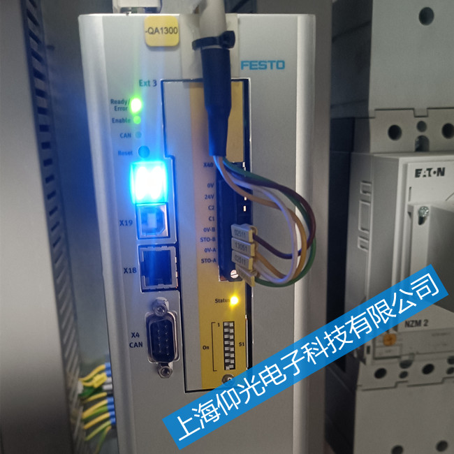 費斯托伺服驅動器維修CMMP-AS-C5-3A-M3報警E5-1-2維修