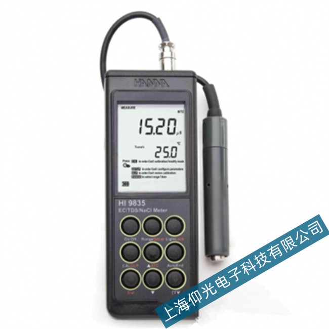 哈納HI9835電導(dǎo)率儀常見故障現(xiàn)象的處理方法