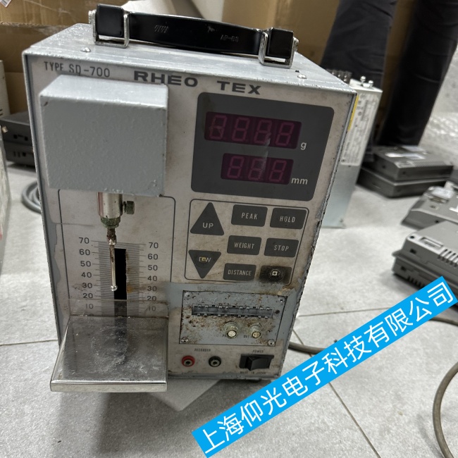 日本太陽科學(xué)SUN RHEO魚糜彈性檢測儀TEX SD-700顯示屏不顯示故障維修專家