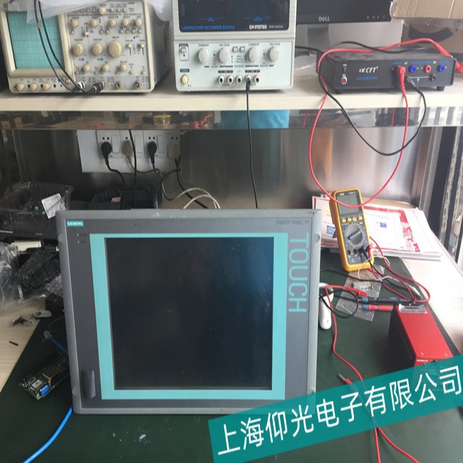 西門子MP370觸摸屏開機(jī)進(jìn)系統(tǒng)就死機(jī)怎么維修