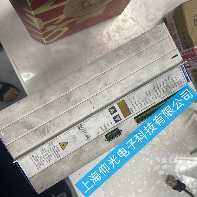 機電設(shè)備科爾摩根伺服驅(qū)動器維修 S403A-SE報警F22維修